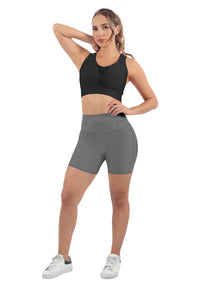 Short Deportivo con Bolsillo Posterior en Cintura Media REF 7136