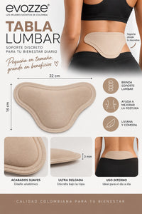 Tabla Lumbar EVOZZE REF 506
