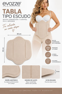 Tabla Abdominal Tipo Escudo EVOZZE REF 508