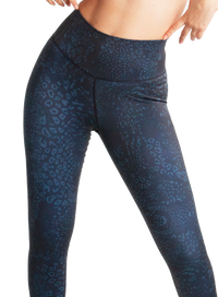 Calza Tipo Leggings Reductora Animal Print Gris Ref.: 7035e