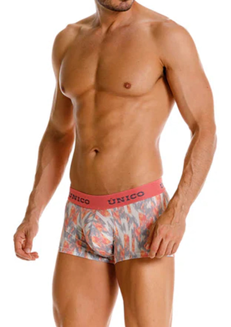 BOXER CORTO PIQUET MICROFIBRA