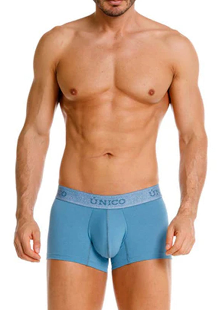 BOXER CORTO TEAL ALGODÓN