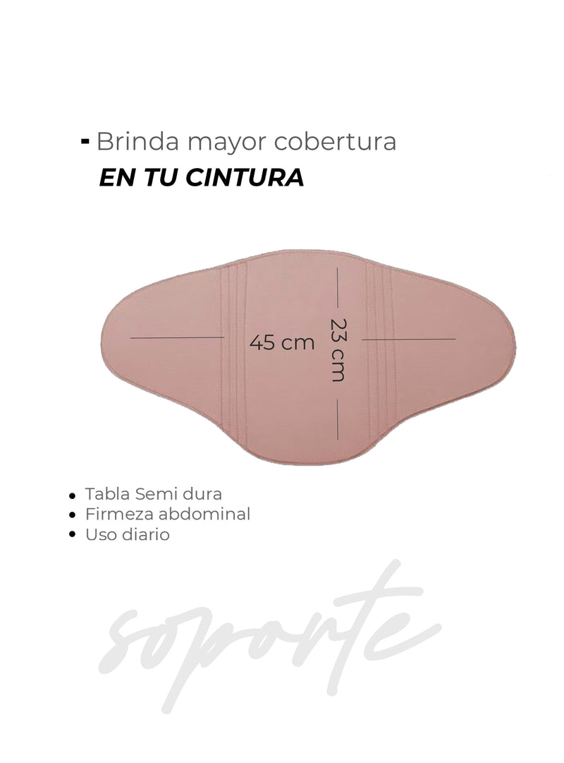 Tabla abdominal tipo mariposa evozze