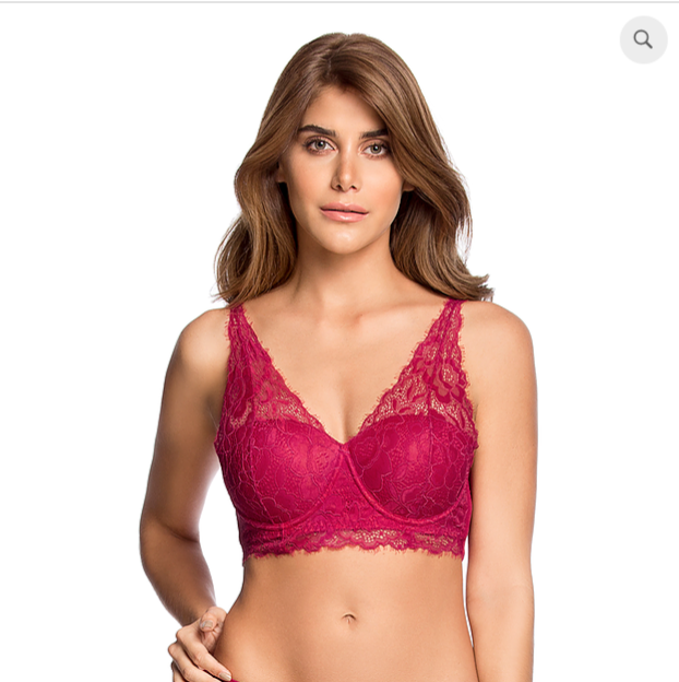 BRAGIC UP Bralette encaje con realce incorporado