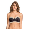 Strapless · Realce incorporado · Encaje Negro