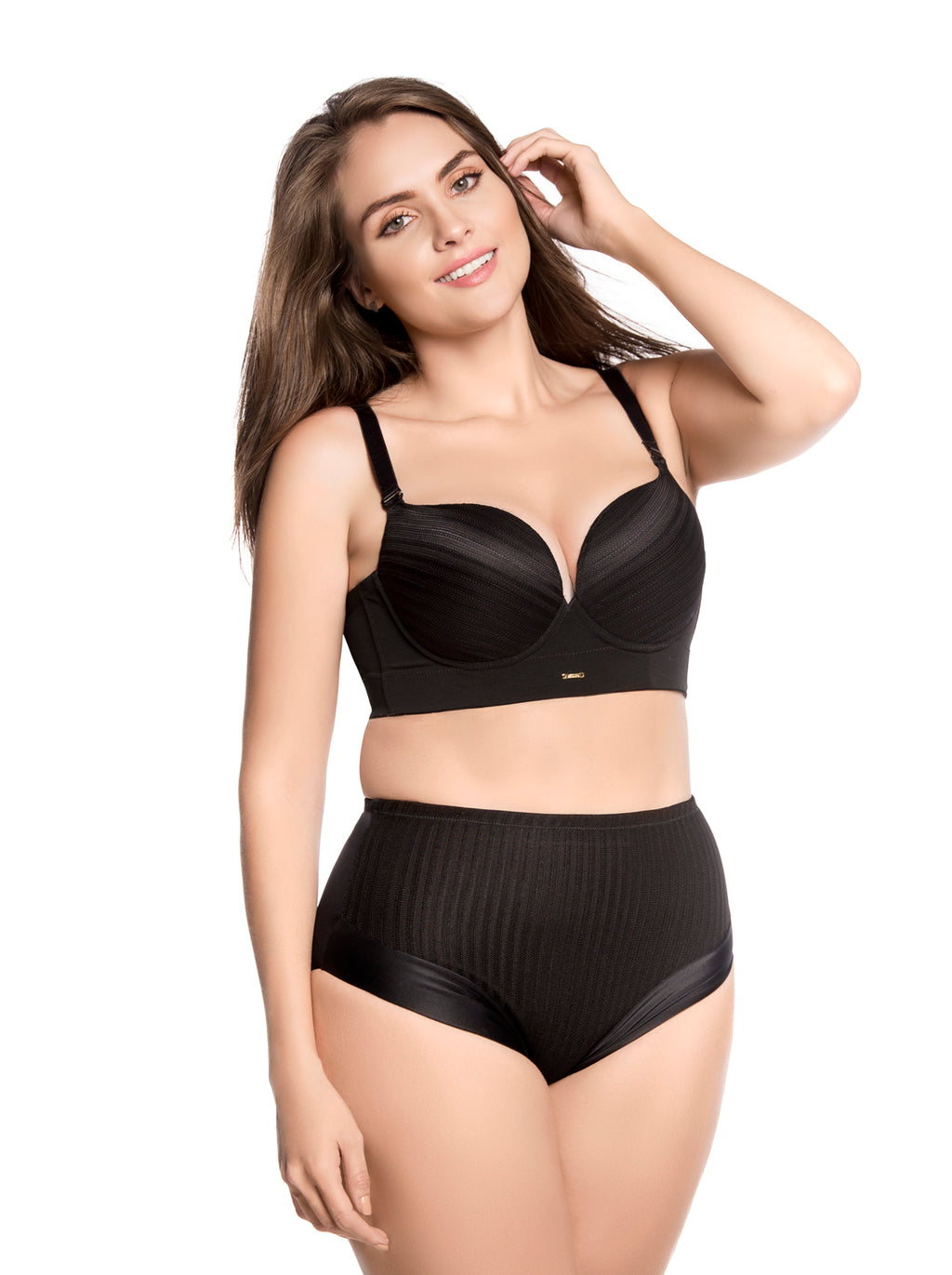 Panty High Rise Negro - evoZZe