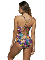 Traje de Baño Entero con Boleros PAGRIZA