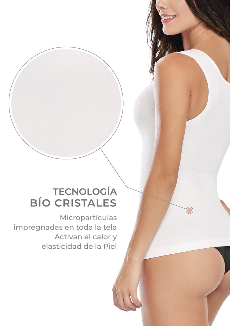 Conquista Miradas Con Nuestra Camiseta Reductora Tirantes Anchos