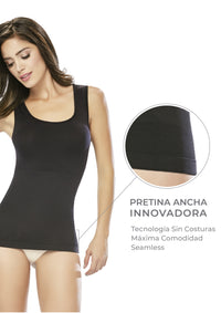 Conquista Miradas Con Nuestra Camiseta Reductora Tirantes Anchos