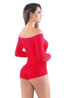 Body faja exterior PREMIUM SMART SECRET diseño sin hombros manga Larga