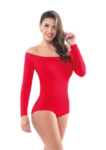 Body faja exterior PREMIUM SMART SECRET diseño sin hombros manga Larga