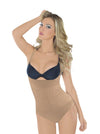 Body Faja Alta Compresión con Encaje Tipo Hilo Natural - evoZZe