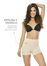 SLIM FIT Boxer Faja Levanta Cola Seamless  REF 3511