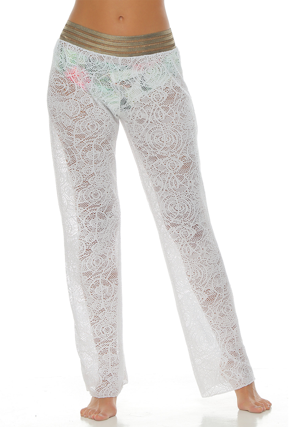 Pantalón playero blanco - evoZZe