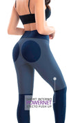 Calza EFECTO UP Deportiva  Pretina NON DISPLACE REF 7018