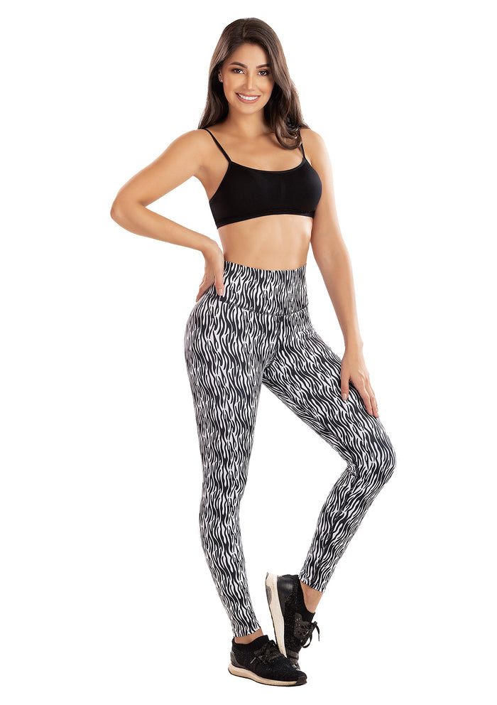 Calza Tipo Leggings Reductora POWER SLIM ZEBRA Ref.: 7005E