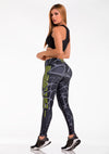 Leggings Deportivo Black Membrana