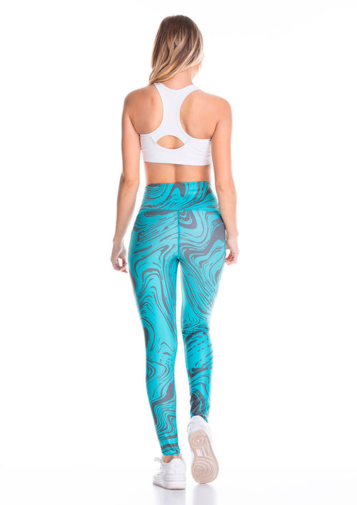 Leggings Deportivo Marble Mint