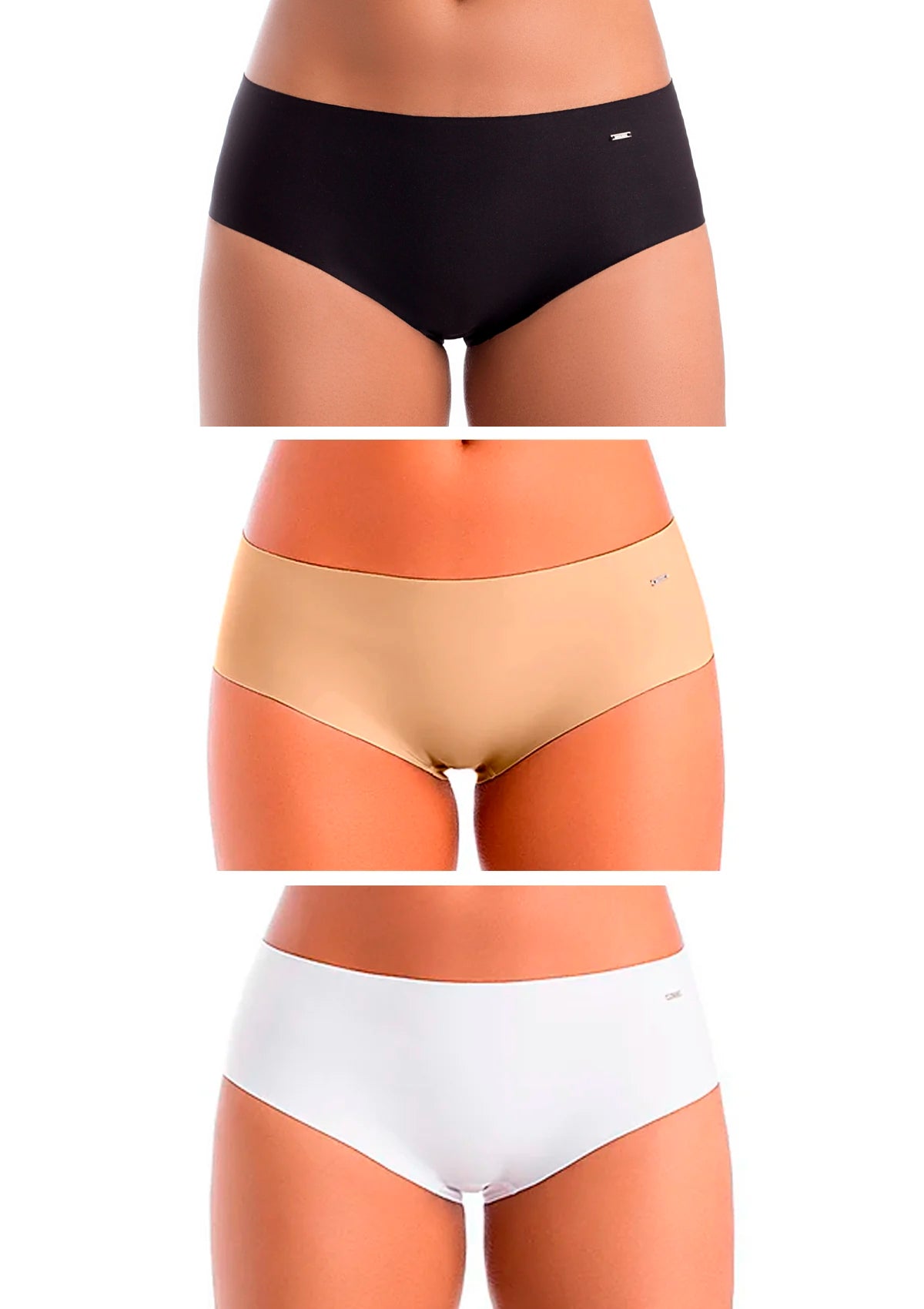 Pack X3 Culotte Faja Control Fuerte Invisible