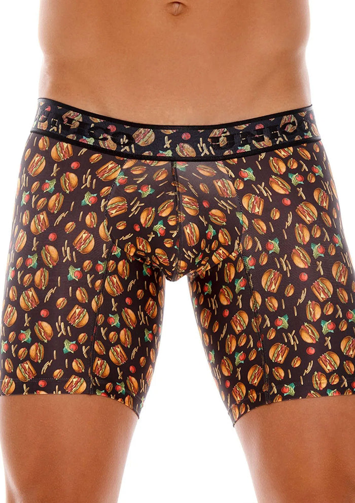 BOXER COPA MEDIO HAMBURGUESA MICROFIBRA