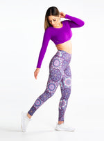 Calza Tipo Leggings Reductora POWER SLIM Cosmo Violeta