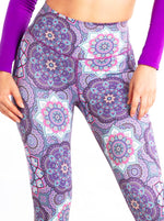 Calza Tipo Leggings Reductora POWER SLIM Cosmo Violeta