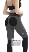 Calza EFECTO UP Deportiva  Pretina NON DISPLACE REF 7018