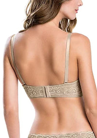 Strapless · Realce Incorporado · Encaje Copa B y C
