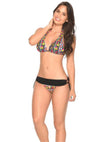 Conjunto bikini flores 2 piezas