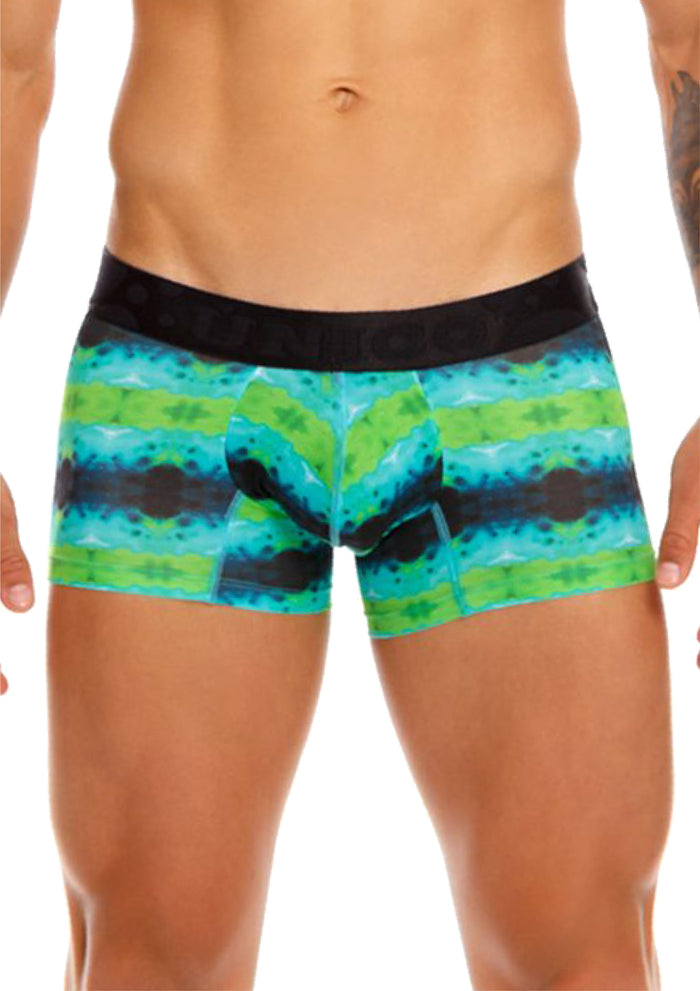 BOXER CORTO AZURE MICROFIBRA