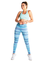 Calza Tipo Leggings Reductora POWER SLIM Cobra Azul Ref.: 7035e