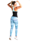Calza Tipo Leggings Reductora POWER SLIM Cobra Azul Ref.: 7035e