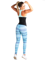 Calza Tipo Leggings Reductora POWER SLIM Cobra Azul Ref.: 7035e
